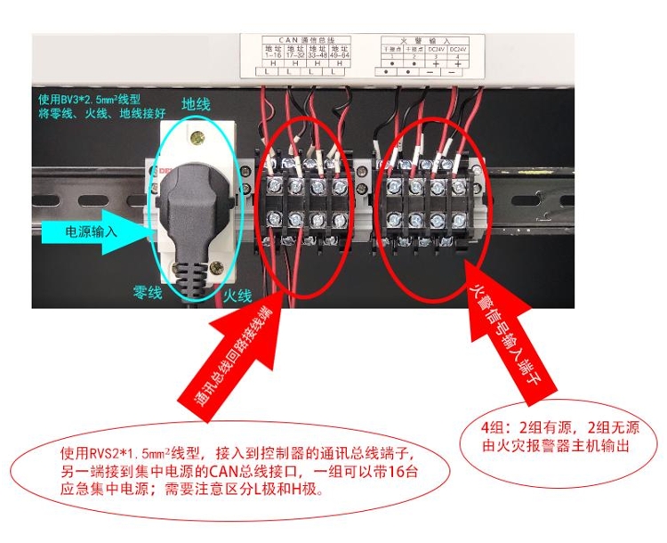 敏華應(yīng)急照明主機(jī)接線端口接線示意圖.png
